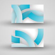 Vector business-card set for your design N87