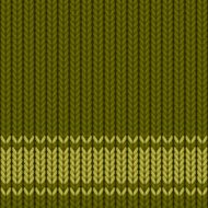 vector knitted green background