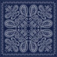 blue bandanna