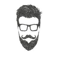 Fashion silhouette hipster style vector illustration N12