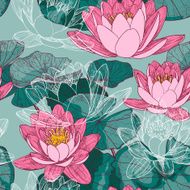 Seamless floral background N183