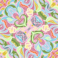 Vector Ornament of seamless Pattern N5
