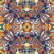 seamless geometry vintage pattern ethnic style ornamental backg N262