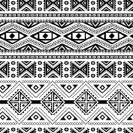 Ethnic ornamental textile seamless pattern N15