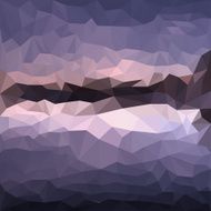 Blended lighting abstract geometric background N43