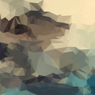 Blended lighting abstract geometric background N44
