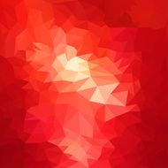 Blended red lighting abstract geometric background