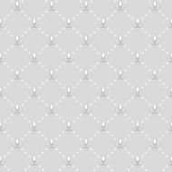 Seamless gray background with royal lilies