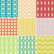 Abstract geometric seamless pattern background N15
