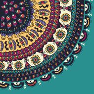 Decorative ornamental ethnic background N9