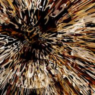 abstract color radial shape background N2