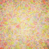 Vector seamless kaleidoscope pattern N13