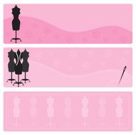 Clothes Mannequin Banners
