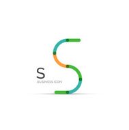 Minimal font or letter icon design N138