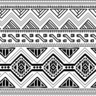 Ethnic ornamental textile seamless pattern N21