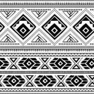 Ethnic ornamental textile seamless pattern N22