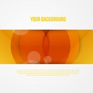 Vector abstract circles template Object web N20