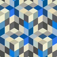 Seamless mosaic pattern