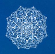 beautiful complex mandala design
