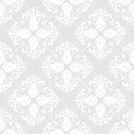 White geometric texture in art deco style N25