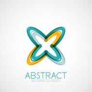 Symmetric abstract geometric shape N234