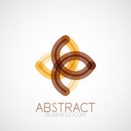 Symmetric abstract geometric shape N237