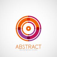 Symmetric abstract geometric shape N240