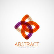 Symmetric abstract geometric shape N243