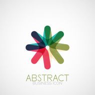 Symmetric abstract geometric shape N255