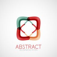 Symmetric abstract geometric shape N260