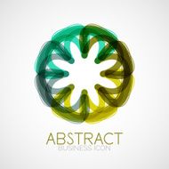 Symmetric abstract geometric shape N264