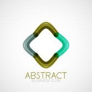 Symmetric abstract geometric shape N267