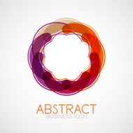 Symmetric abstract geometric shape N270