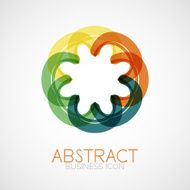 Symmetric abstract geometric shape N280