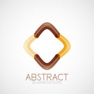 Symmetric abstract geometric shape N288