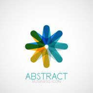 Symmetric abstract geometric shape N295