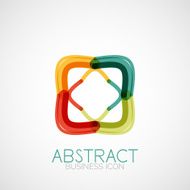 Symmetric abstract geometric shape N300