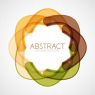 Symmetric abstract geometric shape N318