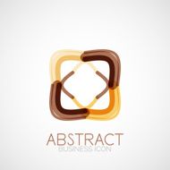 Symmetric abstract geometric shape N322