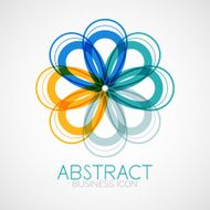 Symmetric abstract geometric shape N327