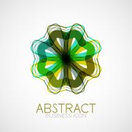 Symmetric abstract geometric shape N336