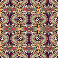 seamless geometry vintage pattern ethnic style ornamental backg N263