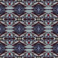 seamless geometry vintage pattern ethnic style ornamental backg N265