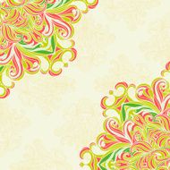 Abstract decoration vintage background N2