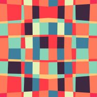 Seamless geometric color pattern background