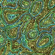 Vector seamless pattern with colored threads N7