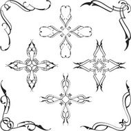 Baroque corners set