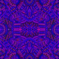 Abstract vector tribal ethnic pattern N2