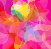 Colorful Abstract Psychedelic Art Background Vector Illustratio N26