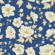 Design of vintage floral pattern N3